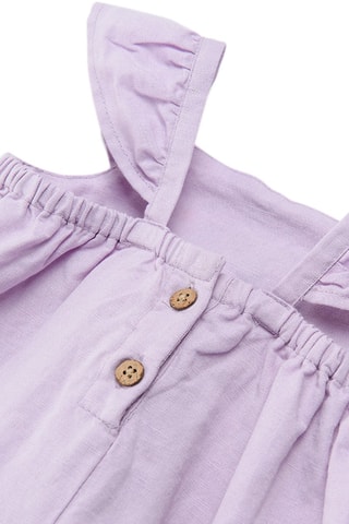 Robe en lin Violet