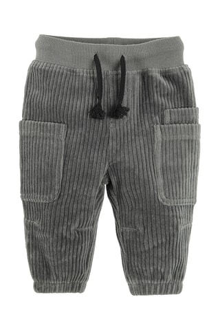 Pantalon en velours - Gris