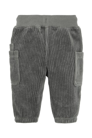 Pantalon en velours - Gris