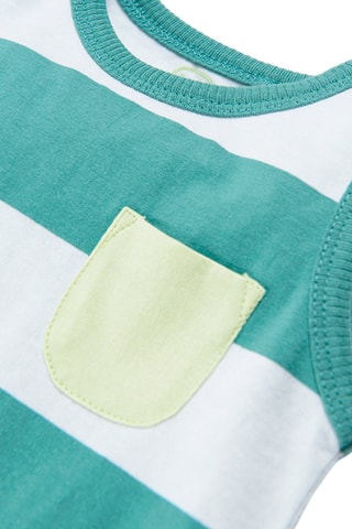 Débardeur Vert et blanc