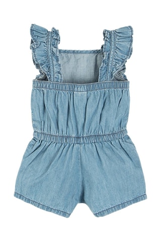 Combinaison en jean Bleu