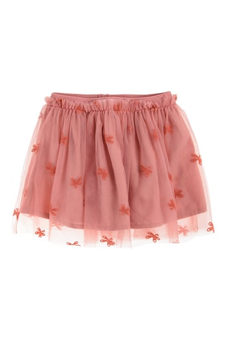 Jupe en tulle - Rouge brique