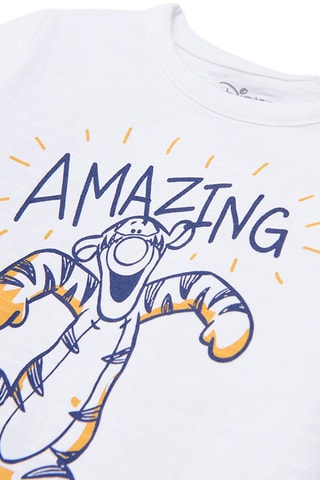 T-shirt Tigrou Winnie l’Ourson Disney - Blanc