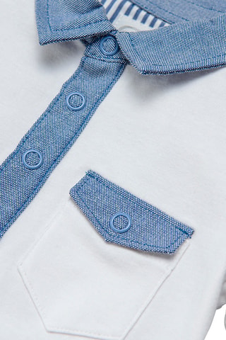 Body-polo Blanc