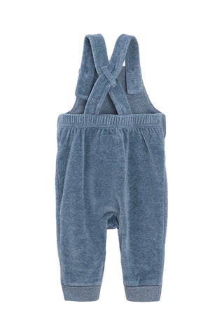 Body et salopette Tic et Tac Disney - Beige et indigo