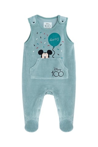 Ensemble 3 pièces en velours Mickey Disney - Noir et ciel