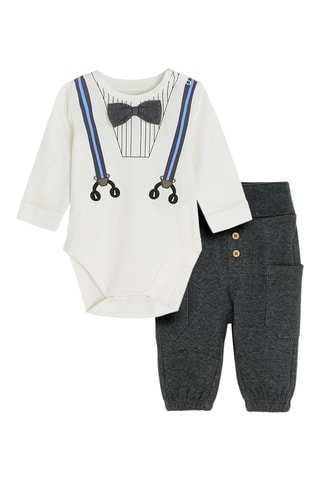 Body et pantalon - Multicolore