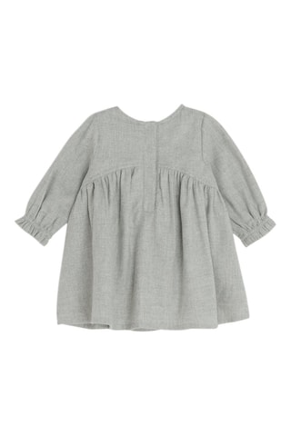 Robe et collant - Gris et blanc