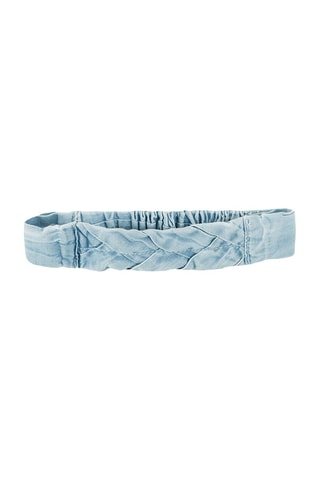 Robe et bandeau en jean - Bleu
