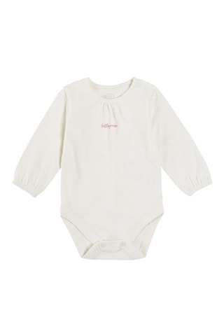 Body et jupe en tulle Ecru et saumon