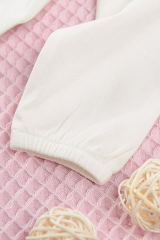 Body et jupe en tulle Ecru et saumon