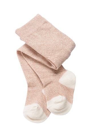 Robe et chaussettes - Vieux rose et saumon