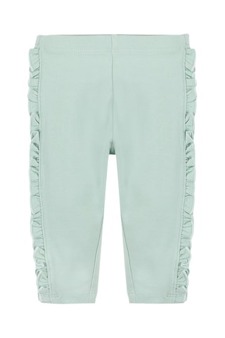 2 leggings - Rose et vert d’eau