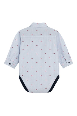 Body-chemise - Bleu clair