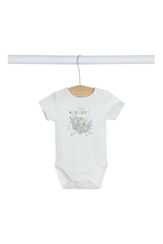 3 bodys Dumbo Disney - Multicolore