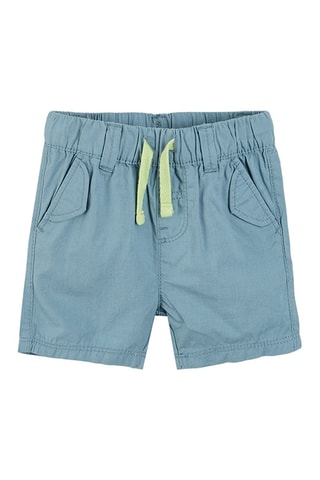 Short Bleu cobalt