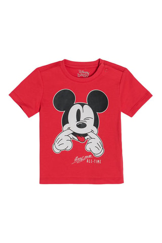 T-shirt Mickey Disney Rouge