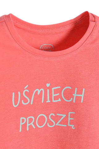 T-shirt Corail