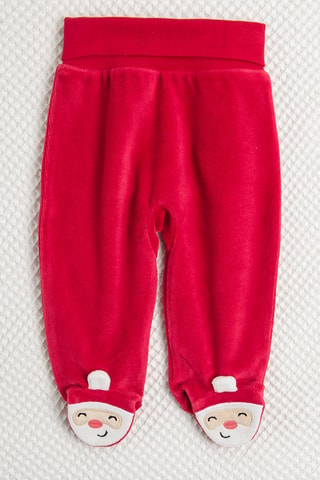 Ensemble 3 pièces en velours Rouge