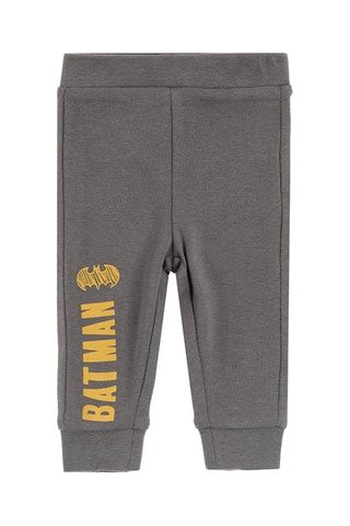 3 leggings Batman La Ligue des Justiciers DC Comics Gris et jaune