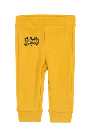 3 leggings Batman La Ligue des Justiciers DC Comics Gris et jaune
