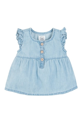 Blouse en jean Bleu marine