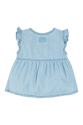 Blouse en jean Bleu marine