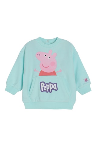 Sweat Peppa Pig Turquoise