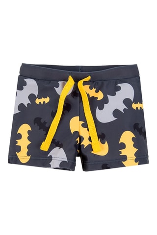 T-shirt et boxer de bain Batman La Ligue des Justiciers DC Comics - Jaune et moutarde