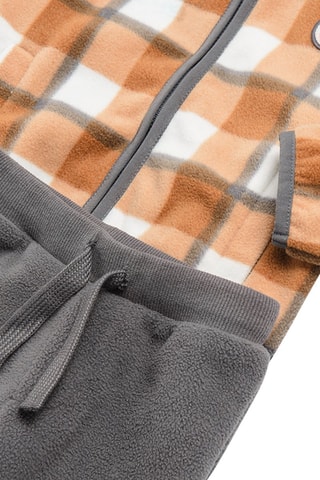 Sweat et jogging toucher doux Orange et gris foncé