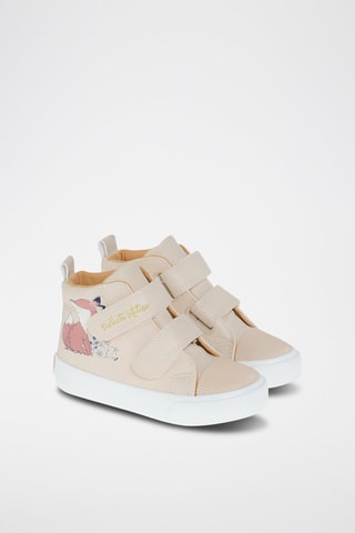 Baskets montantes Beige