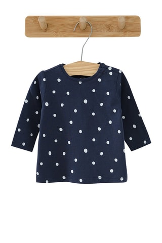 3 t-shirts Bleu et blanc