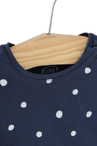 3 t-shirts Bleu et blanc