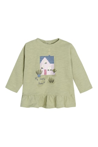 T-shirt et jogging Vert olive et anthracite