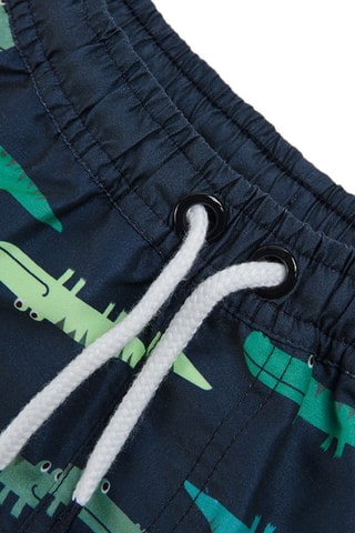 Short de bain Bleu
