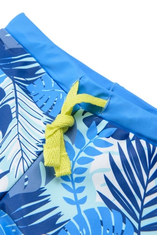 Boxer de bain Blanc et bleu