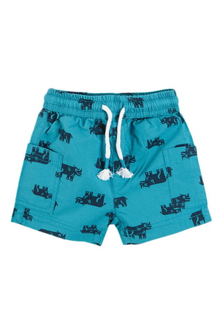 Bermuda Turquoise et bleu nuit
