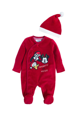 Bonnet à pompons et grenouillère Disney - Multicolore