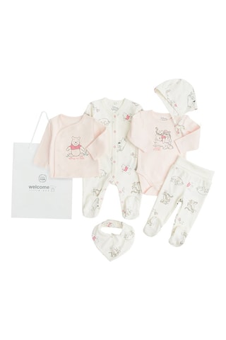 Coffret naissance Winnie l'Ourson Disney - 6 pièces - Blanc