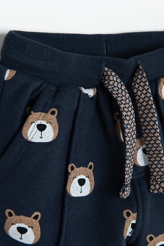 Jogging - Bleu marine et marron clair