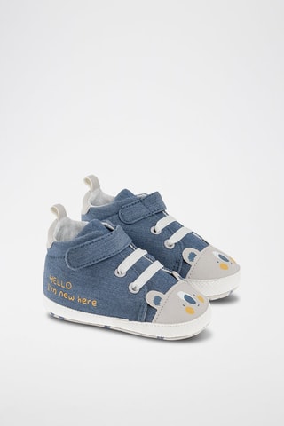 Chaussons en jean Bleu foncé