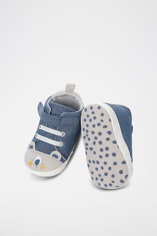 Chaussons en jean Bleu foncé