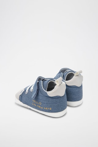 Chaussons en jean Bleu foncé