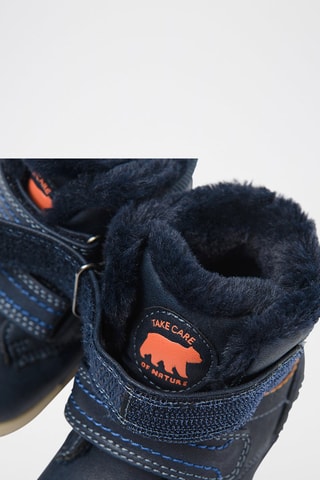 Boots fourrés Bleu marine