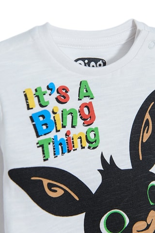 T-shirt Bing Lapin Fisher Price - Blanc