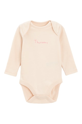 5 bodys - Rose et beige
