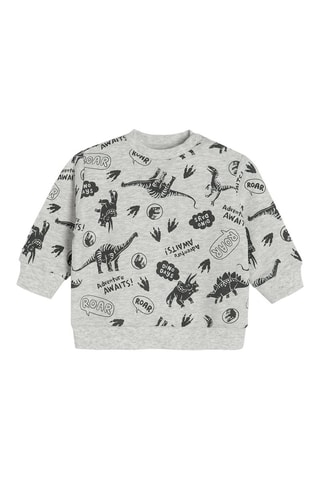Sweat et jogging - Gris clair chiné
