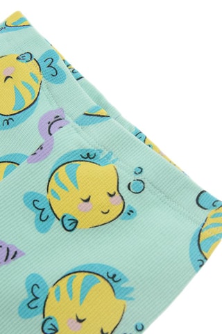 Cycliste Polochon La petite Sirène Disney Turquoise