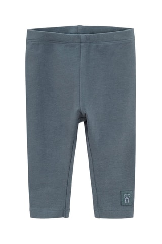 Robe-body et legging - Ecru et gris