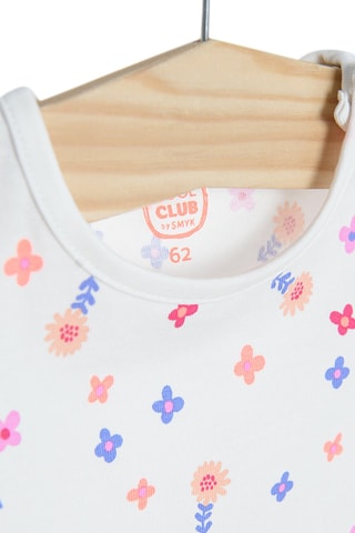 2 bodys Blanc et fuchsia